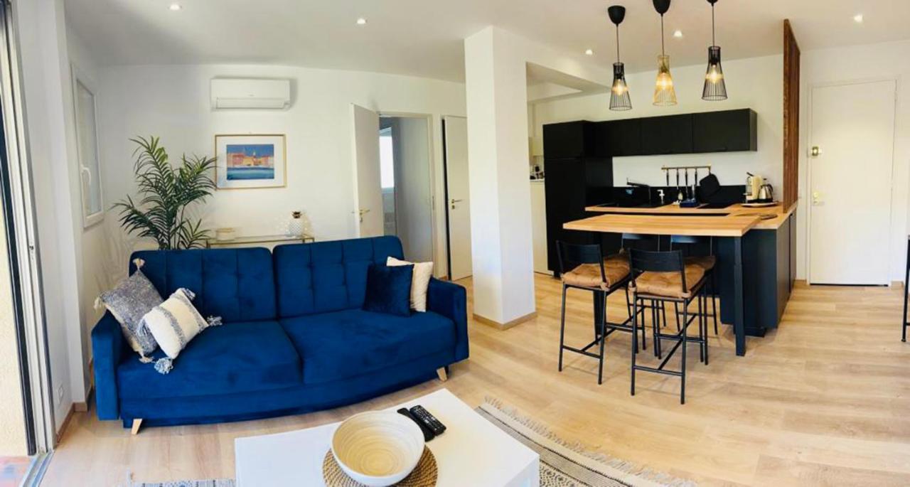 Superbe Appartement Terrasse Et Parking Prive Saint-Tropez Exterior foto